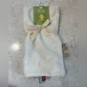 Disney Classic Winnie the Pooh White Newborn Security Blanket
